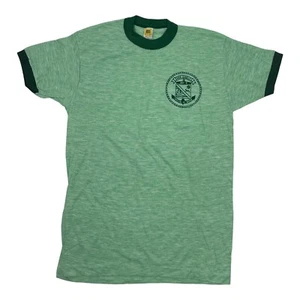 Camiseta De Colección Años 60 Marina USS Lasalle AGF-3 Velva Brillo Puntada Única Verde Mediana - Imagen 1 de 10