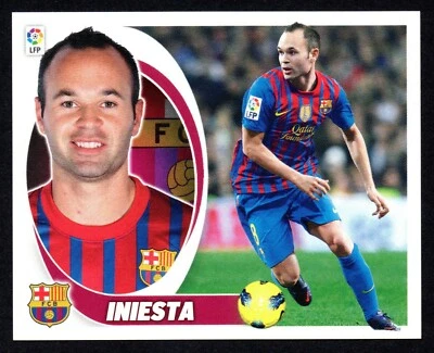 INIESTA #11 FC BARCELONA 2012-13 CROMO PANINI LA LIGA BBVA ESTE 12/13 - Imagen 1 de 2