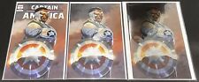 CAPTAIN AMERICA #1 Rob Liefeld Variant TRADE, VIRGIN, & NYCC 2023 FOIL *SET* NM