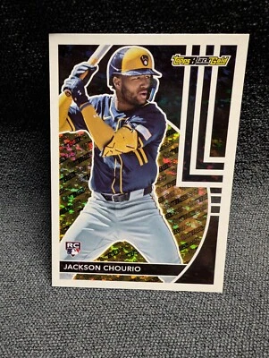 2024 Topps Update Jackson Chourio Black Gold Rookie Brewers - Image 1 of 2