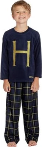 Harry Potter Mrs. Weasley H Holiday Christmas Sweater Fleece 10-12, Navy  - Picture 1 of 5