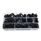 200pcs Nylon RType Plastic P Clips Suitable for Cable Tubing & Sleeving
