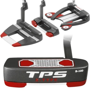 POWERBILT TPS X-TYPE GOLF PUTTERS / MENS RIGHT HAND +OVERSIZED PUTTER GRIP - Picture 1 of 5