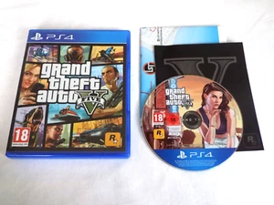 Playstation 4 PS4 Game Grand Theft Auto V 5 - With Booklet & Map - Bild 1 von 1