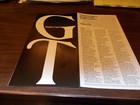 1969 Opel GT Sales Brochure