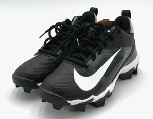 Nike Alpha Menace 4 Shark Molded Boy's Black/White/Grey Football Cleats NWOB - Picture 1 of 8