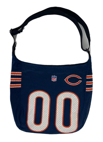 Pro-FAN-ity by Littlearth NFL Chicago Bears Jersey Purse Crossbody Blue Cover