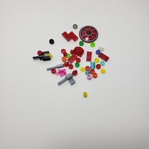 Lego Lot Translucent Pieces Multicolor