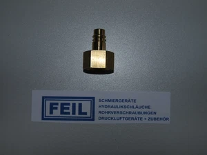 Druckluftkupplung Kupplungsstecker Innengewinde 1/2"   DN 7,2 Mess. - Bild 1 von 2