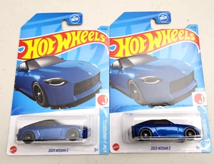 Hot Wheels 2023 Nissan Z Blue #46 - 2023 HW J-Imports -2pcs - Picture 1 of 1