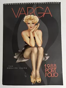 VARGA THE ESQUIRE AÑOS 1988 CARTERA VARGA CALENDARIO NIÑAS - Imagen 1 de 2