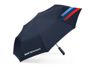 OEM BMW M Collection, M Logo Folding Automatic Umbrella With Cover