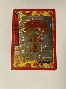 MetaZoo HiroQuest 2.0 Flame Aura Full Holo - Steve Aoki YouTube - Picture 1 of 5