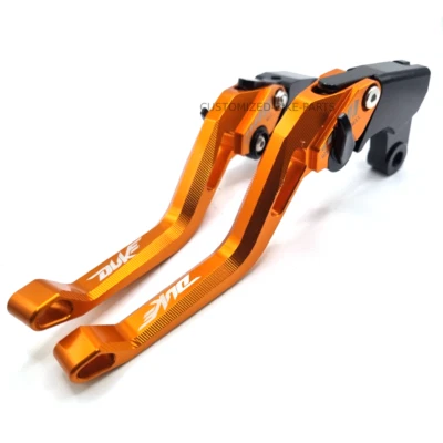 KTM 790 Duke 2018-2024 NARANJA CORTO 5D JUEGO DE PALANCA DE FRENO Y EMBRAGUE AJUSTABLE Foto 1 de 4