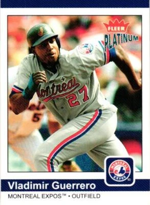 2004 Fleer Platinum #55 Vladimir Guerrero - Image 1 of 2