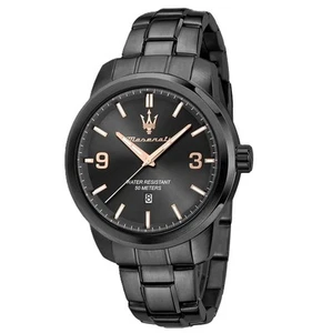 Maserati Successo – Orologio Uomo Acciaio Nero con Datario (R8853121010) - Imagen 1 de 5
