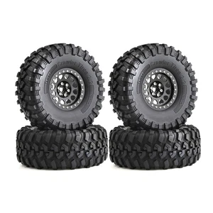 4PCS 135mm Metal 2.2 Beadlock Wheel Rim Tire Set for 1/10 RC Crawler Car5968 - Picture 1 of 6