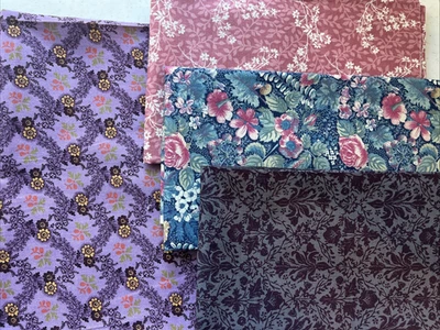 Vintage Florals Fabric Bundle 2 1/2 Yards (1 pc, Joan Kessler for Concord) - Image 1 of 4