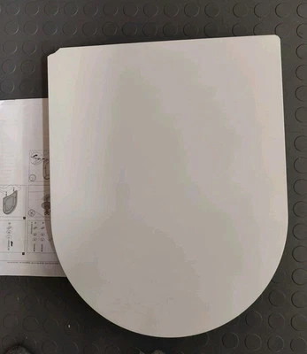 Asiento de inodoro delantero cerrado alargado Duravit 002009 ME by Starck *solo piezas* Foto 1 de 4