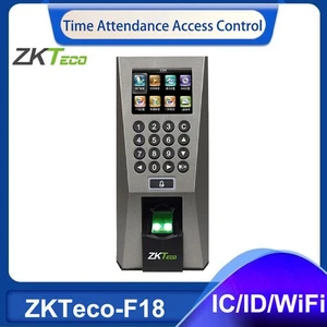 ZKTeco F18 TCP/IP Biometric Fingerprint Time Attendance Door Access Control - Picture 1 of 19