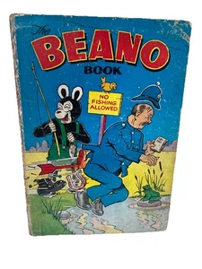 The Beano Book Annual 1955 D.C Thomson Vintage Kinderbuch Biffo der Bär - Bild 1 von 24