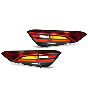 Facelift Style LED Tail Lights Rear Lamp Red Shell Fits For Levante M16 - Picture 1 of 22