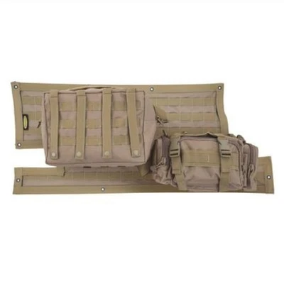 Cubierta de puerta trasera de engranajes para Jeep Wrangler 1997-2006 | Poliéster 600D con revestimiento de PVC Foto 1 de 4