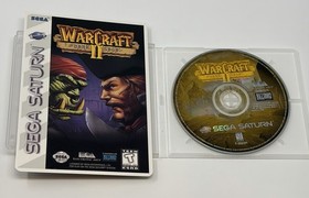 WarCraft II: The Dark Saga (Sega Saturn, 1997) DISC ONLY w/ Vidpro Card Toysrus