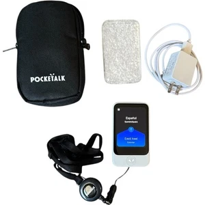 POCKETALK S Translator Global Communication White Multilingual SOURCENEXT Japan - Picture 1 of 6