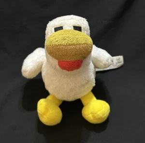 Minecraft White Duck Chicken 8” Mojang Jinx Stuffed Animal Plush Washed Clean - Picture 1 of 11