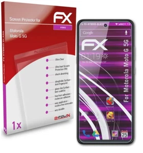 atFoliX Pellicola Vetro per Motorola Moto G 5G 9H Armatura di protezione - Foto 1 di 5