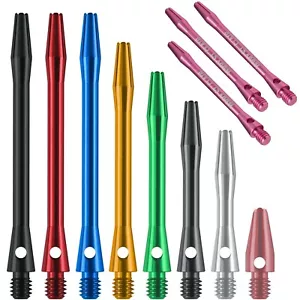 PERSONALISIERTE Aluminium Dart Schäfte Dart Schäfte 1 Set Laser geätzt graviert Metall - Bild 1 von 59