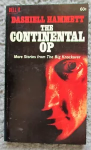 THE CONTINENTAL OP (1967) Dashiell Hammett - DELL #1468 1st Printing Paperback - Picture 1 of 4