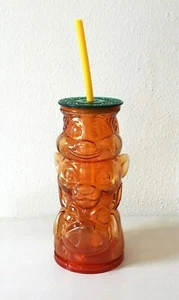 Disney Store Der König der Löwen Simba Tiki Totempfahl Mehrweg Becher Tasse mit Strohhalm - Bild 1 von 3