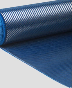 3K Carbon Fiber Cloth Red/Blue Aramid Carbon Fiber Blended Weave Fabric 100cm(W) - Picture 1 of 13