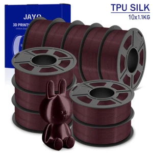 JAYO 10KG PLA Classic SILK PETG 1.75MM 3D Printer Filament 1.1KG NO Tangle LOT - Picture 1 of 230