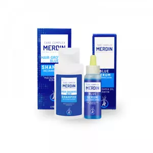 Merdin Care Complex Shampoo + Blue Serum, Gegen Haarausfall - Bild 1 von 3