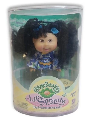 Raro Nuevo 2007 Cabbage Patch Kids Lil' Sprouts Taylor Paula Muñeca Nacida 28 de Noviembre Foto 1 de 4