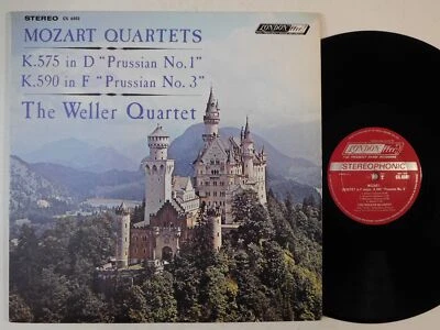 THE WELLER QUARTET Mozart Quartets Prussian 1, 3 LONDON LP CS 6502 NM dg ffrr Foto 1 de 4