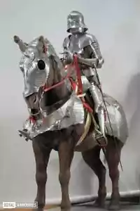 New Medieval Horse Armor of 16th Century German Armor Suit Wearable Costume - Picture 1 of 6