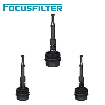 3x Cubierta de tapa de filtro de aceite A6511800138 A6511800038 para Mercedes‐Benz Sprinter E250 Foto 1 de 4