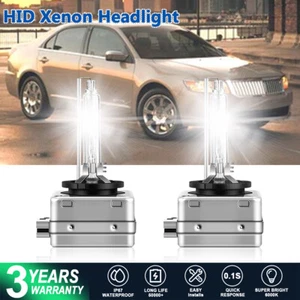 For Lincoln Zephyr 2006 D1S LED Headlight Bulbs Conversion Kit White - Picture 1 of 12
