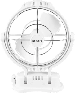 FANTASTIC NIMBUS 12/24V GIMBAL FAN WHITE WITH REMOTE CARAVAN ACCESSORIES PARTS - Picture 1 of 4