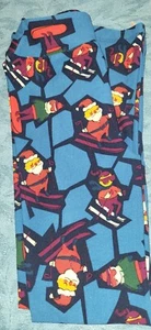 Lularoe Girls L/xl Santa Christmas Leggings - Picture 1 of 1