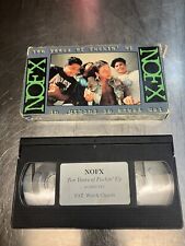NOFX - 10 Years of F'n Up VHS Fat Wreck Chords FAT590-3