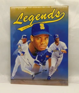 Legends Sports Memorabilia Magazin Band 4 #3 Ken Griffey Jr mit ungeschnittenem Kartenblatt - Bild 1 von 4