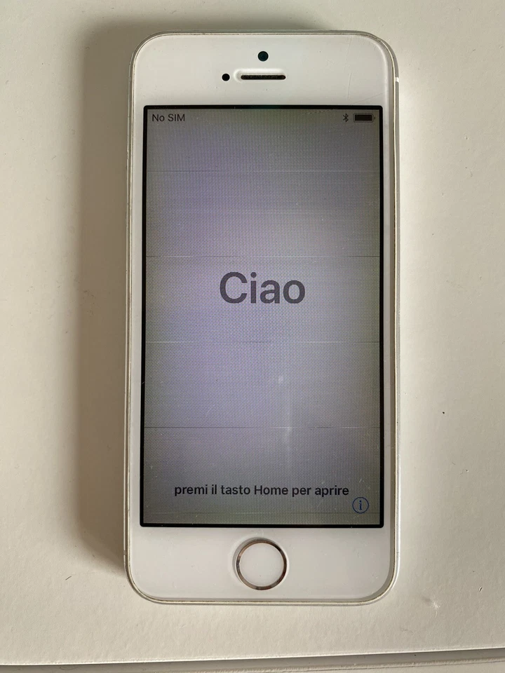 Apple iPhone 5s - 16GB - Argento - Immagine 1 di 4