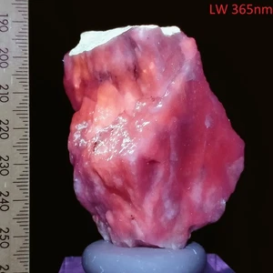 Sodalite Calcite Uranyl fluorescent phosphorescent mineral specimen Video 582ct - Picture 1 of 13