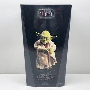 Sideshow STAR WARS - Yoda 1:6 (Order Of The Jedi) - New - no hasbro kenner neca - Imagen 1 de 8