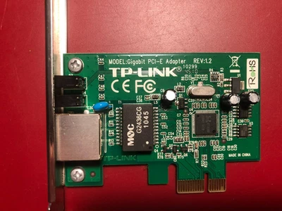 TP-LINK TG-3468 1Port Gigabit PCI-Express x1 Network Adapter  Ver. 1.2 OK - Bild 1 von 4